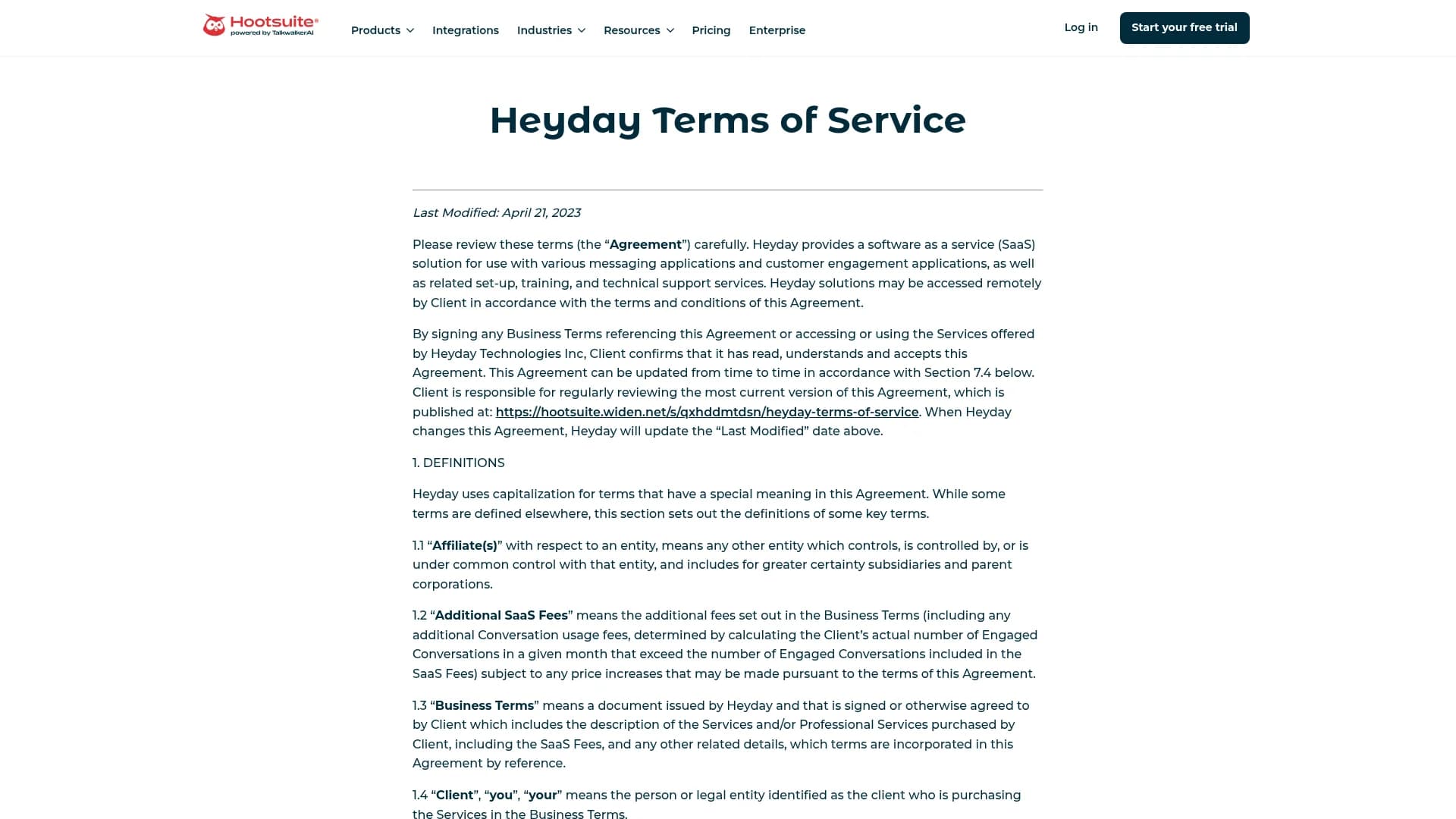 Legal, Trust & Compliance