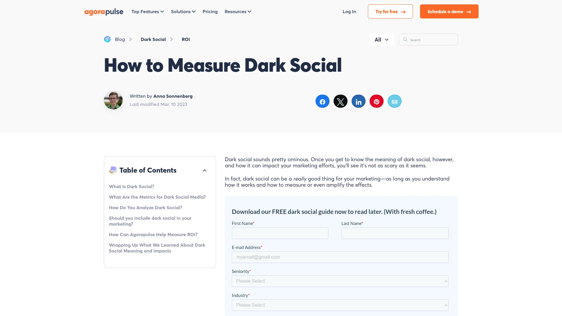 Social Strategy & Management