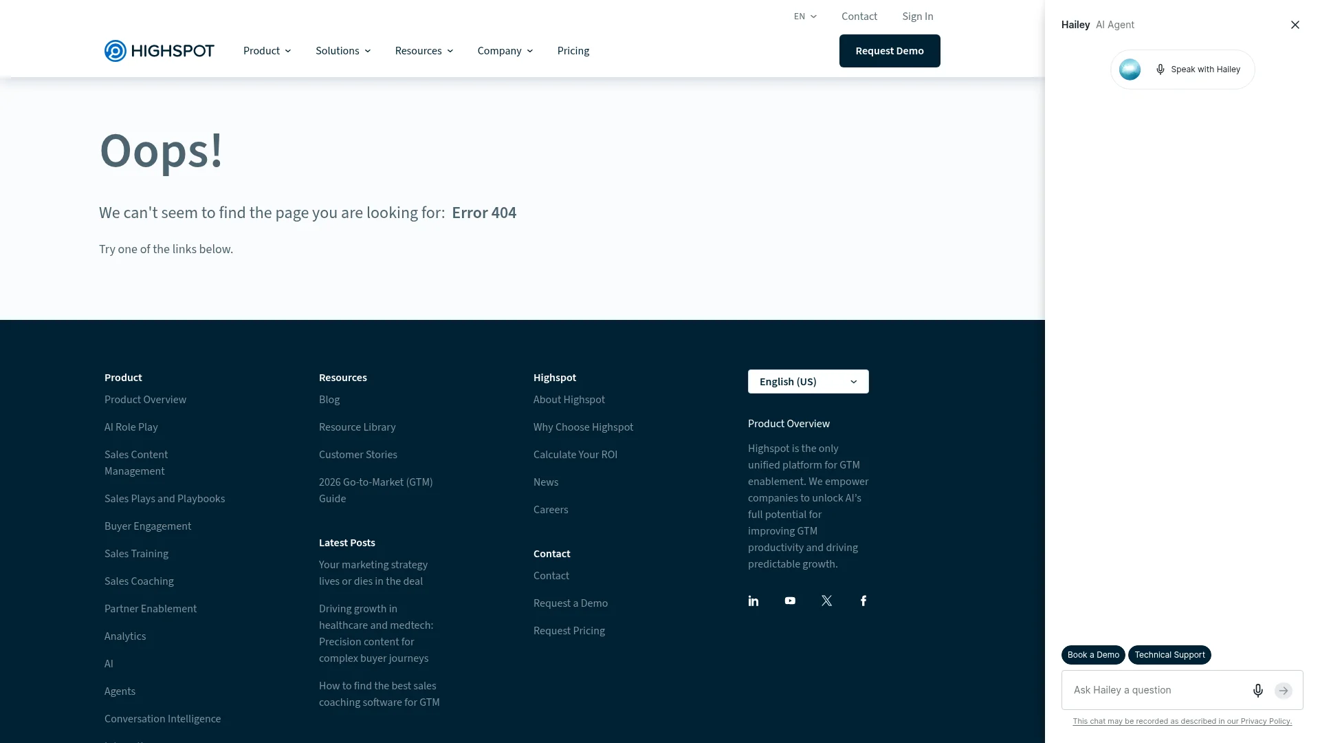 Product, Company & Marketplace