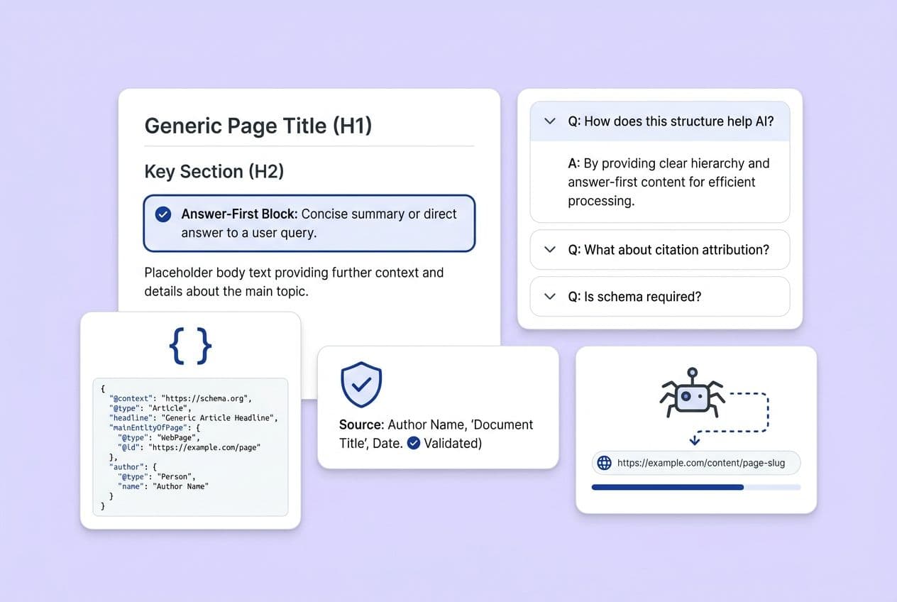 Page Elements That Get Your Content Cited by AI