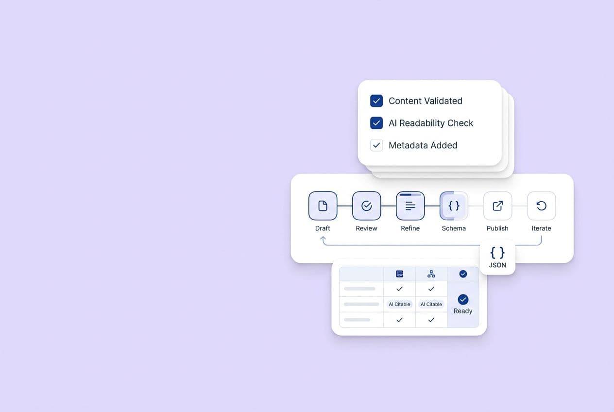 How to Produce AI‑Citable Content at Scale: A Decision‑Ready Publishing Checklist