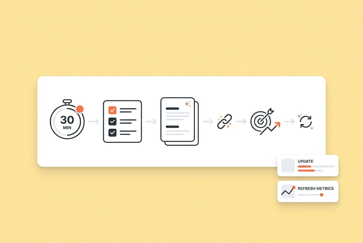 The 30-Minute Content Refresh Checklist